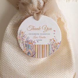 Étiquettes Cadeau Baby shower à thème Pastel Floral