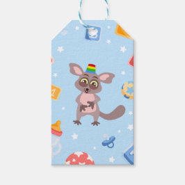 Étiquettes-cadeau Baby shower Akili et moi