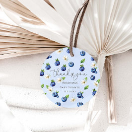 Étiquettes Cadeau Baby shower Berry Sweet Blueberry