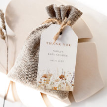 Baby shower de champ Fleur sauvage d'automne