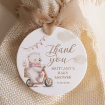 Baby shower de Merci de fille d'attente précoce