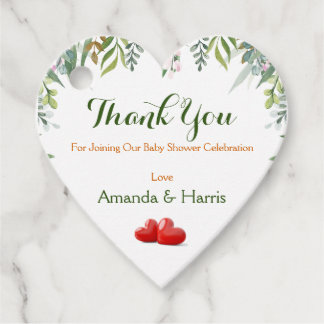 Étiquettes Cadeau Baby shower Personnaliser la conception