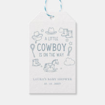 Baby Shower Petit Garçon Cow-Boy