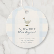 Baby Shower pour un Petit Garçon Oie