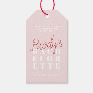 Étiquettes-cadeau Bachelorette Party - Brody