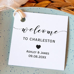 Étiquettes Cadeau Baguettes cadeaux de bienvenue mariage pour les sa