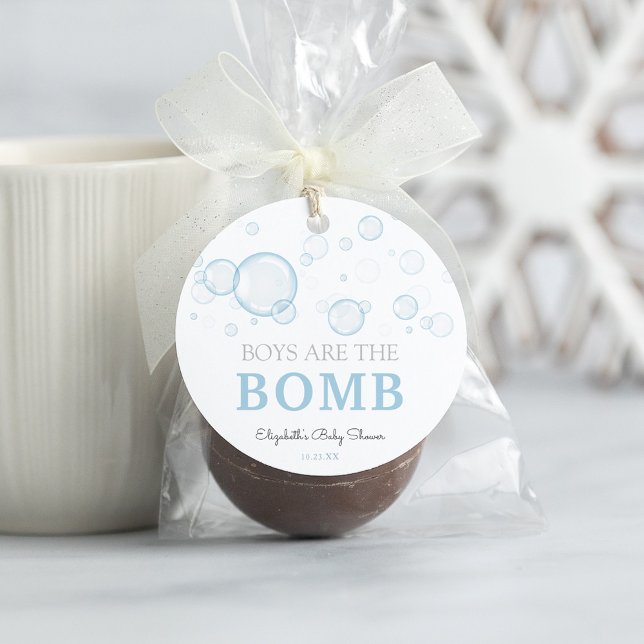 Étiquettes Cadeau Bain Bomb Baby shower en caoutchouc Canard Favoris (Créateur téléchargé)