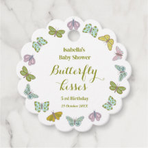 Baisers papillon Baby shower fille cadeau