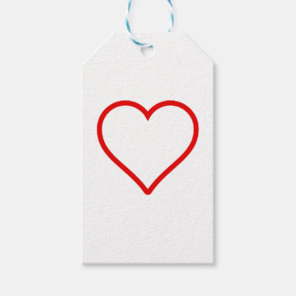 Étiquettes-cadeau Balise Amour - Cadeau du coeur