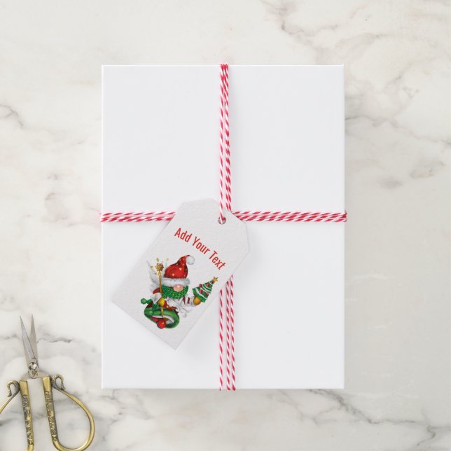 Étiquettes-cadeau Balise cadeau (Avec de la ficelle)