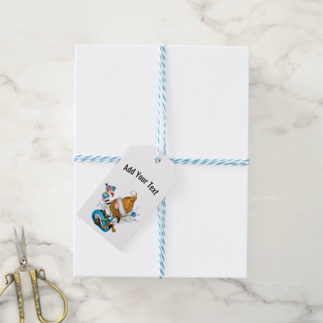 Étiquettes-cadeau Balise cadeau (Avec de laficelle)