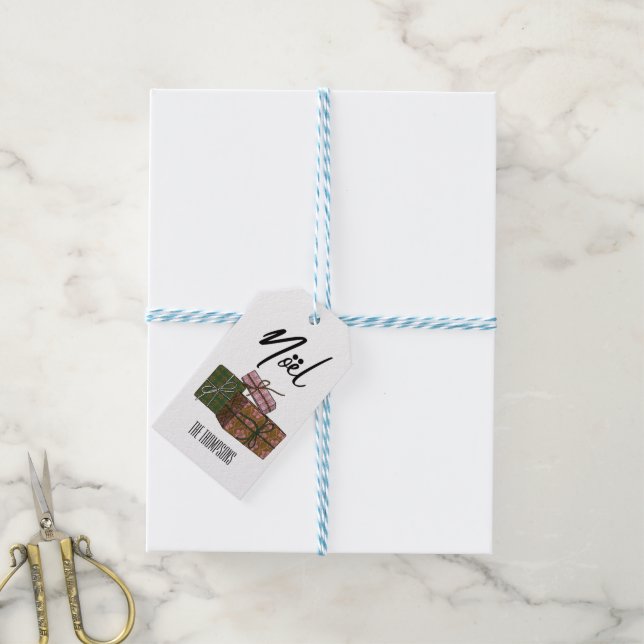 Étiquettes-cadeau Balise cadeau (Avec de laficelle)
