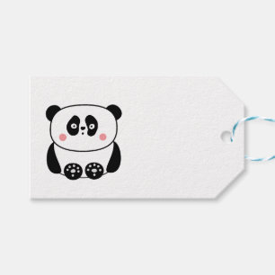 Étiquettes-cadeau Balise cadeau animal de style kawaii