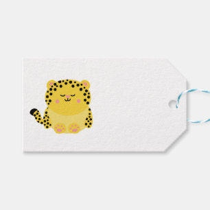 Étiquettes-cadeau Balise cadeau animal de style kawaii