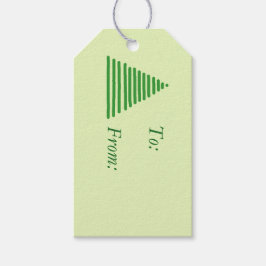 Étiquettes-cadeau Balise cadeau - Arbre graphique