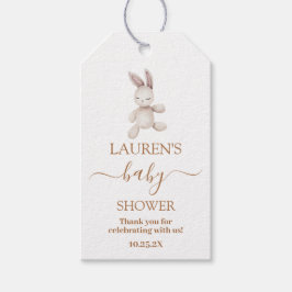 Étiquettes-cadeau Balise cadeau Baby shower Bunny Nursery