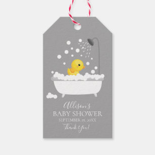 Étiquettes-cadeau Balise Cadeau Baby shower Favoriser en caoutchouc