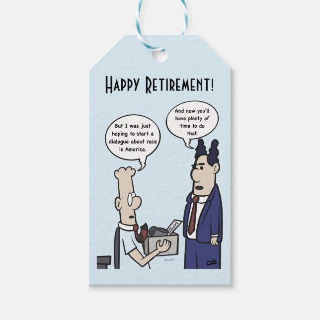 Étiquettes-cadeau Balise cadeau blanc de dessin de la fourrure (Devant)