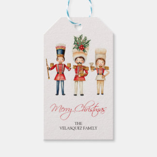 Étiquettes-cadeau Balise-cadeau Boho Nutcracker Solders "Joyeux Noël