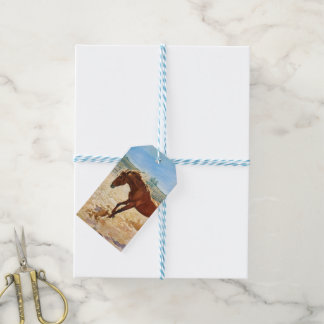Étiquettes-cadeau Balise cadeau Cheval Joueur