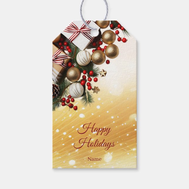 Étiquettes-cadeau Balise cadeau chocolat bonbon (Devant)