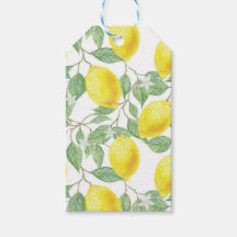 Balise cadeau citron