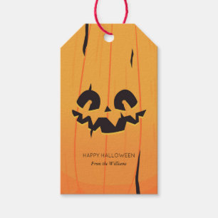 Étiquettes-cadeau Balise cadeau Citrouille Halloween