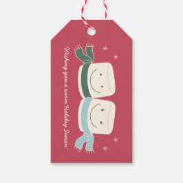 Étiquettes-cadeau Balise cadeau d'amour de Marshmallow