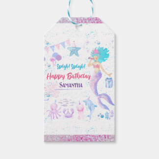 Étiquettes-cadeau Balise cadeau d'anniversaire heureuse