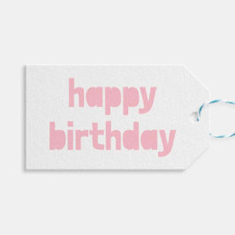 Étiquettes-cadeau Balise cadeau d'anniversaire joyeuse personnalisée