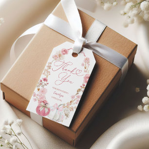 Étiquettes-cadeau Balise cadeau de Baby shower de petit Citrouille b
