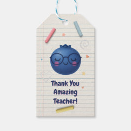 Étiquettes-cadeau Balise cadeau de Berry Thankful Teacher