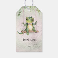 Balise cadeau de crocodile bébé