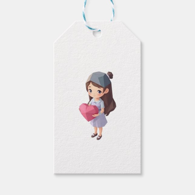 Étiquettes-cadeau Balise cadeau de fête personnalisée (Devant)