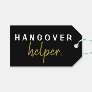 Étiquettes-cadeau Balise cadeau de Hangover Helper Bachelorette pers