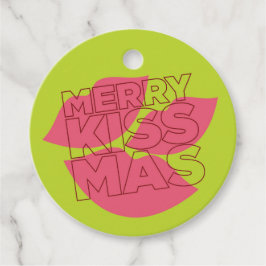 Étiquettes Cadeau Balise cadeau de Joyeux Kissmas