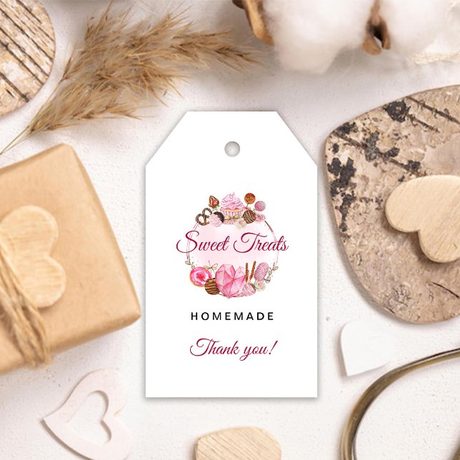 Étiquettes-cadeau Balise Cadeau de la boulangerie de bonbons (Créateur téléchargé)