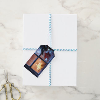 Étiquettes-cadeau Balise cadeau de Noël