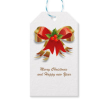 Balise cadeau de Noël Bow