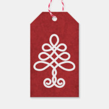Balise cadeau de Noël de l'arbre celtique
