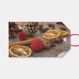 Étiquettes-cadeau Balise cadeau de Noël Potpourri