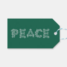 Balise cadeau de vacances Peace