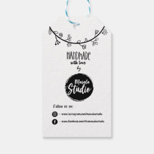 Étiquettes-cadeau Balise cadeau Diwali artisanal