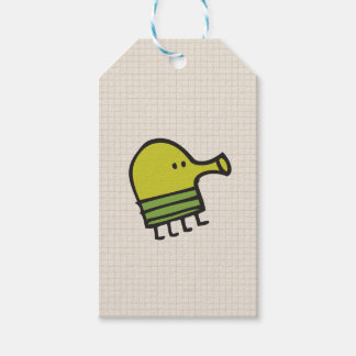 Étiquettes-cadeau Balise cadeau Doodle Jump