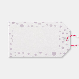 Étiquettes-cadeau Balise cadeau Dots d'aquarelle Confetti