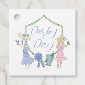 Étiquettes Cadeau Balise Cadeau du Kentucky Derby Party Favoriser