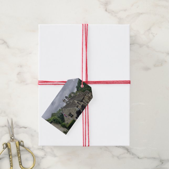 Étiquettes-cadeau Balise cadeau du soir Shire (Avec de la ficelle)