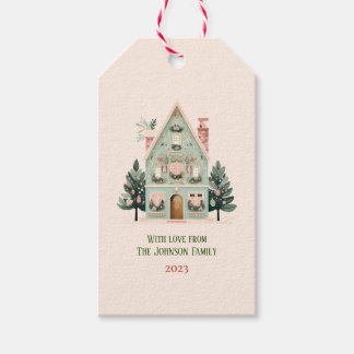 Étiquettes-cadeau Balise cadeau Festif personnalisé