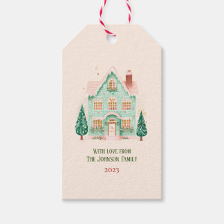 Étiquettes-cadeau Balise cadeau Festif personnalisé