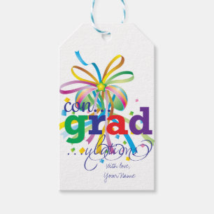 Étiquettes-cadeau Balise cadeau Festive Graduation Félicitations